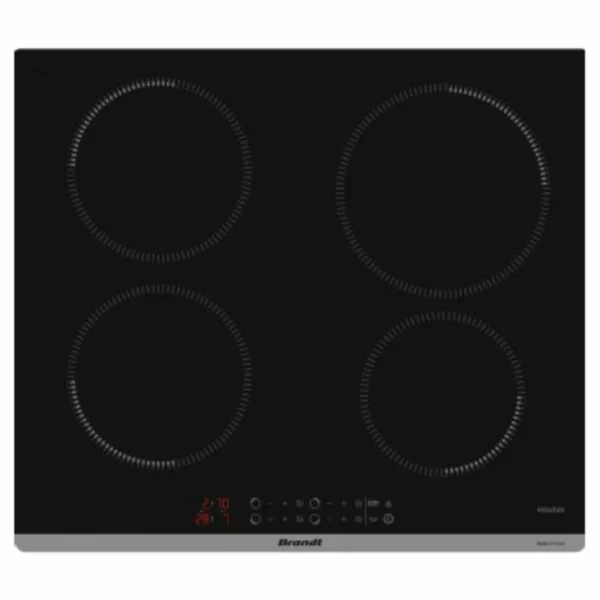 Plaque De Cuisson A Induction BRANDT BPI1641PB 4Feux - Noir