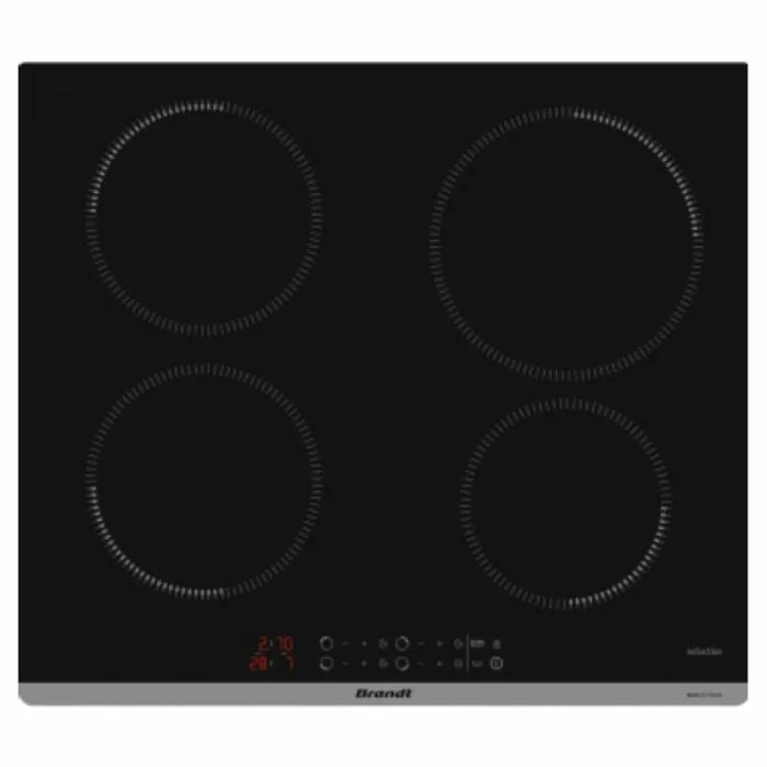 Plaque De Cuisson A Induction BRANDT BPI1641PB 4Feux Noir