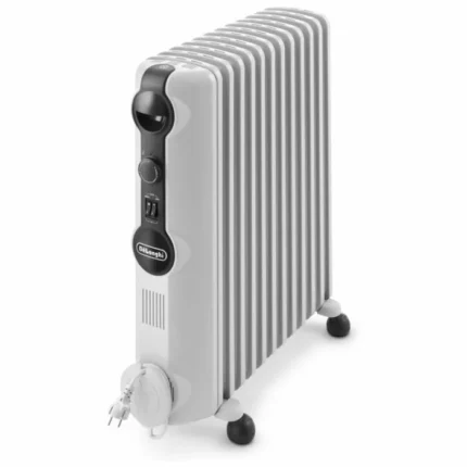 Radiateur Bain dHuile DELONGHI TRRS1225 12 Éléments 2500W - Blanc
