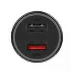 CHARGEUR DE VOITURE XIAOMI 37W 2 PORTS - NOIR – Image 3