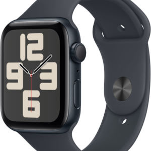 APPLE WATCH SE GPS 4MM NOIR ALU AVEC BANDE NOIR