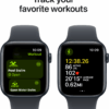 APPLE WATCH SE GPS 4MM NOIR ALU AVEC BANDE NOIR