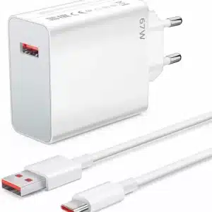 CHARGEUR RAPIDE 67W AVEC CABLE USB C 1M XIAOMI_prix_tunisie