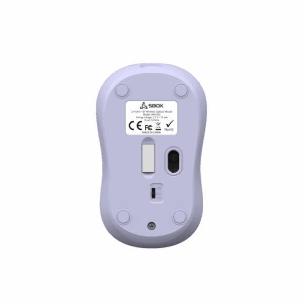 SOURIS SANS FIL OPTIQUE SBOX WM-602 PURPLE