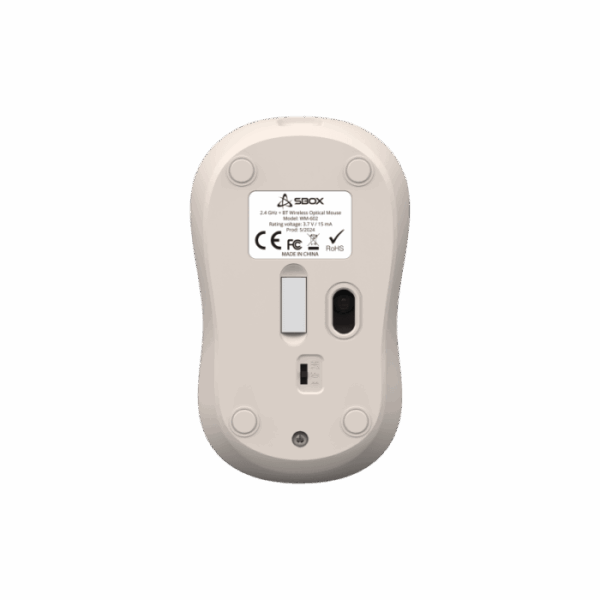 Souris Sans Fil Optique SBOX WM-602 Beige_prix_tunisie