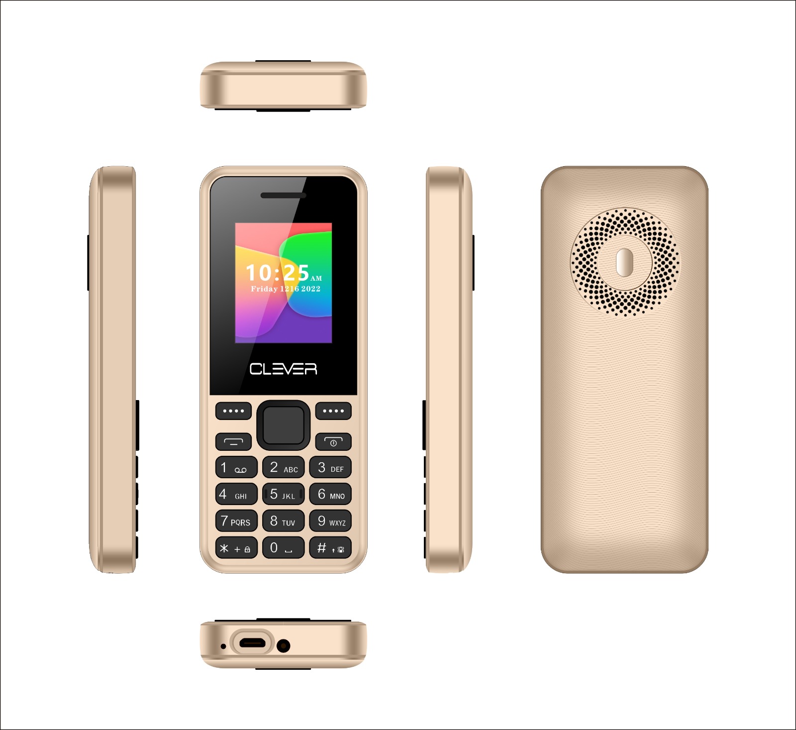 TELEPHONE_CLEVER_C4_GOLD_prix_tunisie