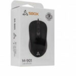 SOURIS FILAIRE OPTIQUE SBOX M-901 - NOIR – Image 2