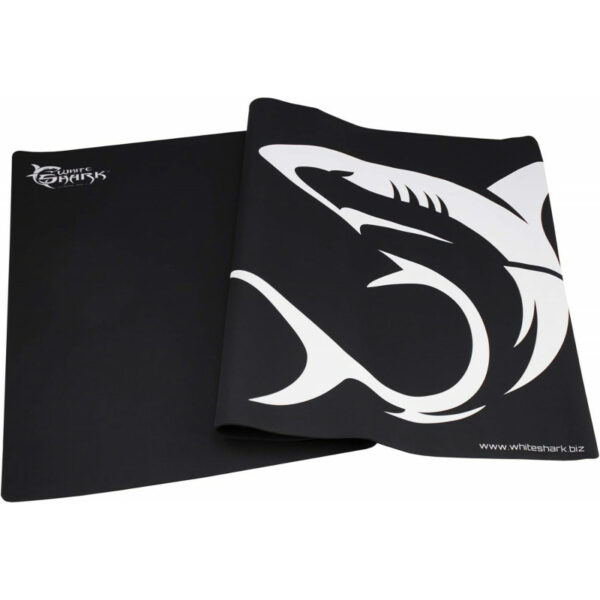 tapis-souris-gamer-white-shark-mp-1967-noir