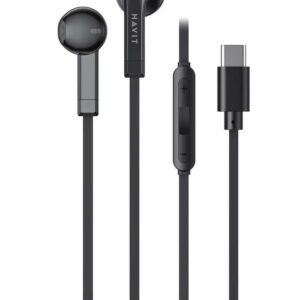 ecouteurs-havit-usb-c-earphones-e336c-black-tunisie