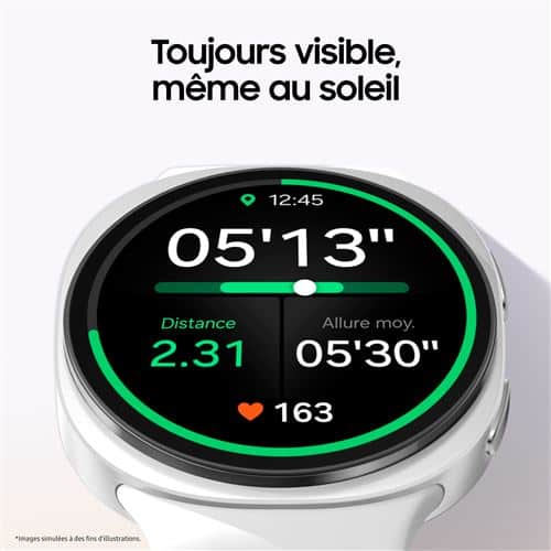 MONTRE CONNECTEE SAMSUNG GALAXY WATCH 8 40 MM GRAPHITE