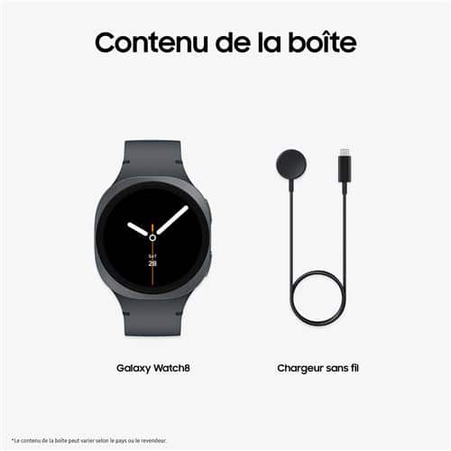 MONTRE CONNECTEE SAMSUNG GALAXY WATCH 8 40 MM GRAPHITE