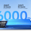 batterie 6000 mAh
