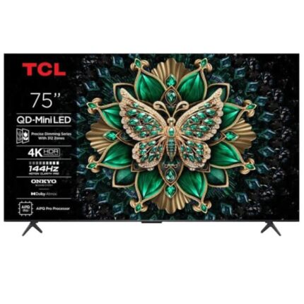 TV TCL 75C6K 75 4K ULTRA HD MINI LED SMART TV WIFI