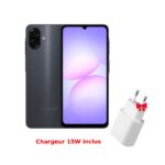 SMARTPHONE SAMSUNG GALAXY A07 TA 8GO (4+4) 64GO NOIR
