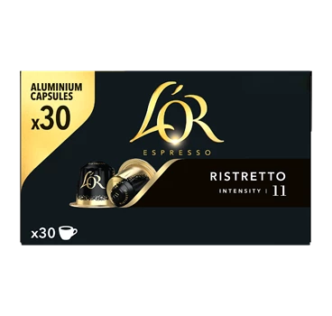 PAQUET DE 30 CAPSULES CAFE L’OR COMP NESPRESSO RISTRETTO