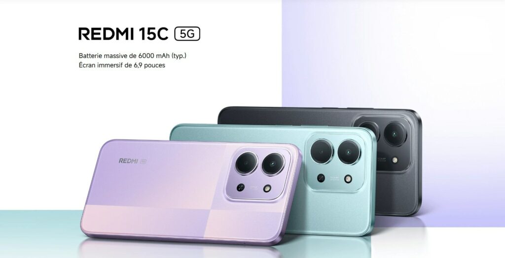 Redmi 15C 5G prix tunisie