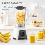 BLENDER MOULINEX LM2C0110 450 WATTS BLANC – Image 4