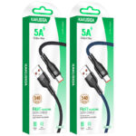 CABLE CHARGEUR KAKUSIGA KSC-991 5A TYPE-C BLEU