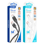 CABLE CHARGEUR KAKUSIGA KSC-993 5A TYPE-C BLANC – Image 2