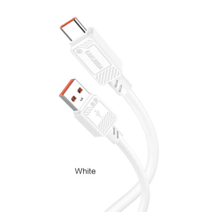 CABLE CHARGEUR KAKUSIGA KSC-993 PD30W TYPE-C VERS IPHONE BLANC