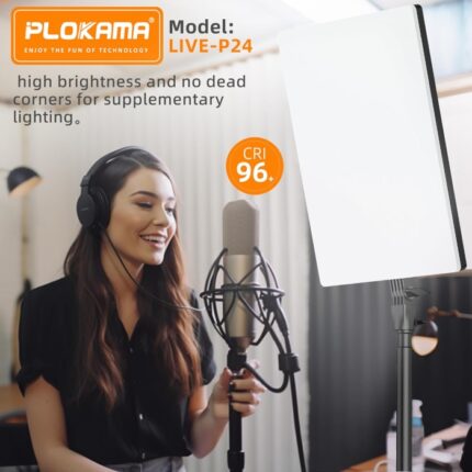 PANNEAU LED PROFESSIONNEL PLOKAMA LIVE P24 AVEC STAND