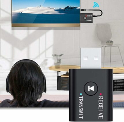 USB WIRELESS ADAPTATUER 2 IN 1 TRANSMITTER ET RECEIVER
