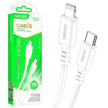 cable-usb-c-vers-lightning-20w-kakusiga-ksc-982-blanc-prix-tunisie