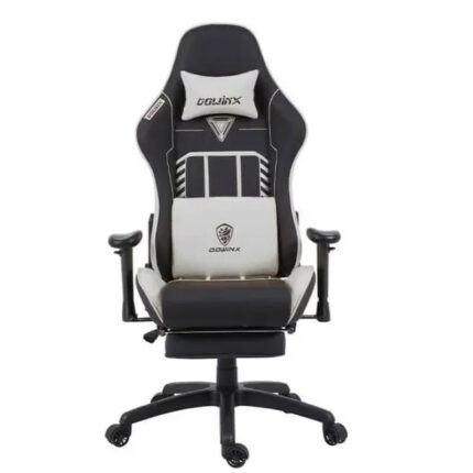 chaise-gaming-dowinx-ls6670-avec-accoudoirs-blanc