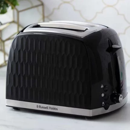 russellhobbshoneycombnegro2606156toaster2slots