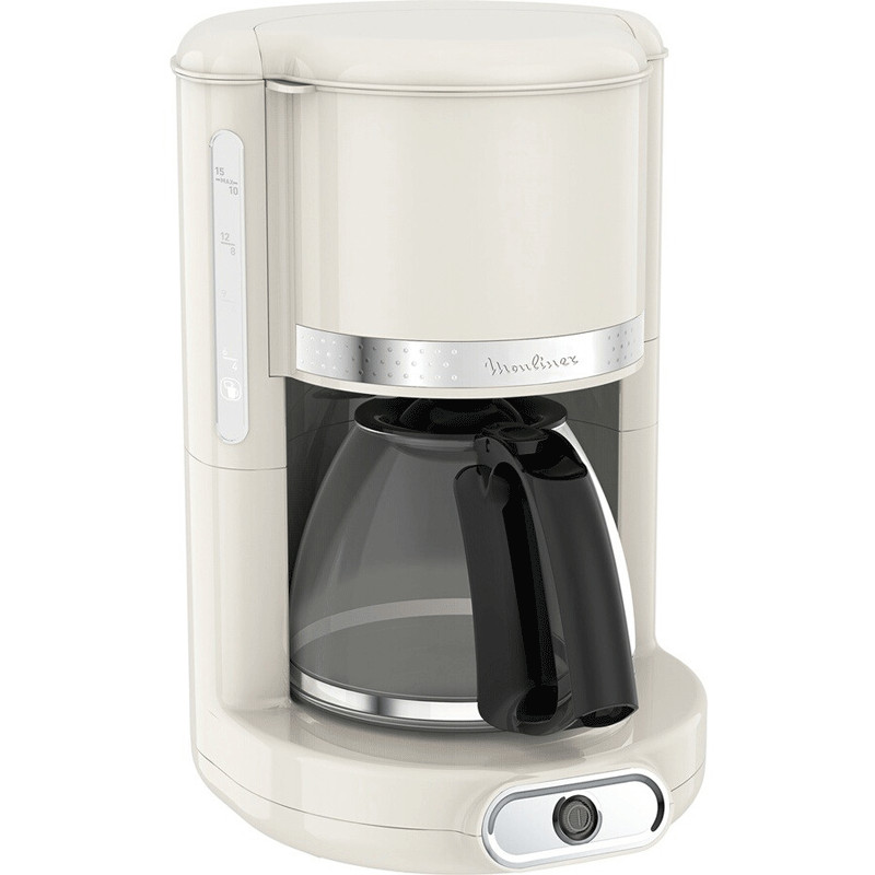 CAFETIÈRE 15 TASSES IVOIRE Moulinex (FG381A10) - Photo boutique TechGate - TechGate